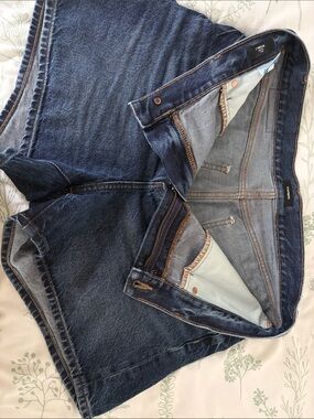 Express ladies Dark Blue Relaxed  Jean short